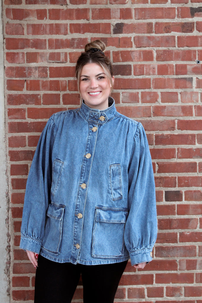 Denim Marceline Jacket | Threads