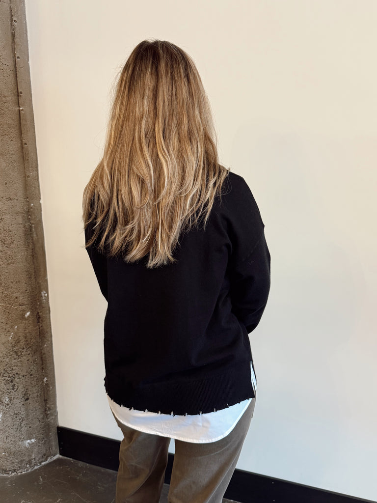 Fooler Collar Sweater