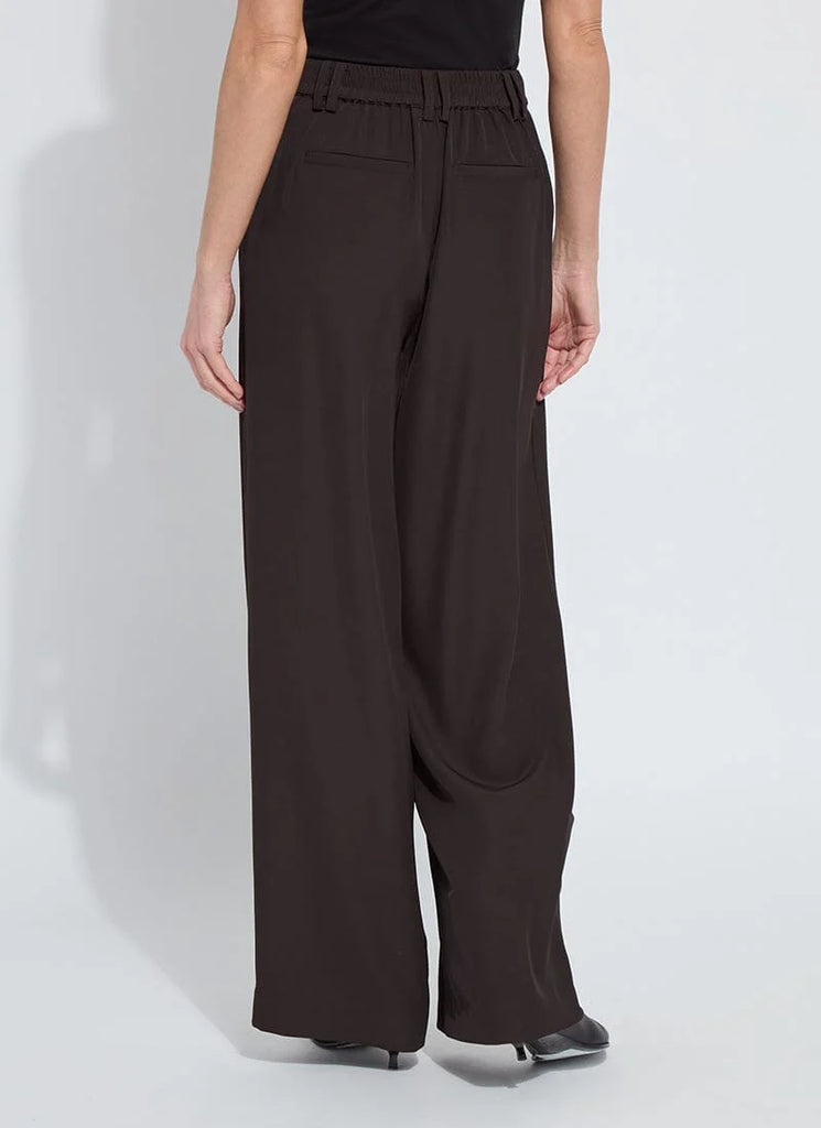 Darcy Pleated Trouser Espresso