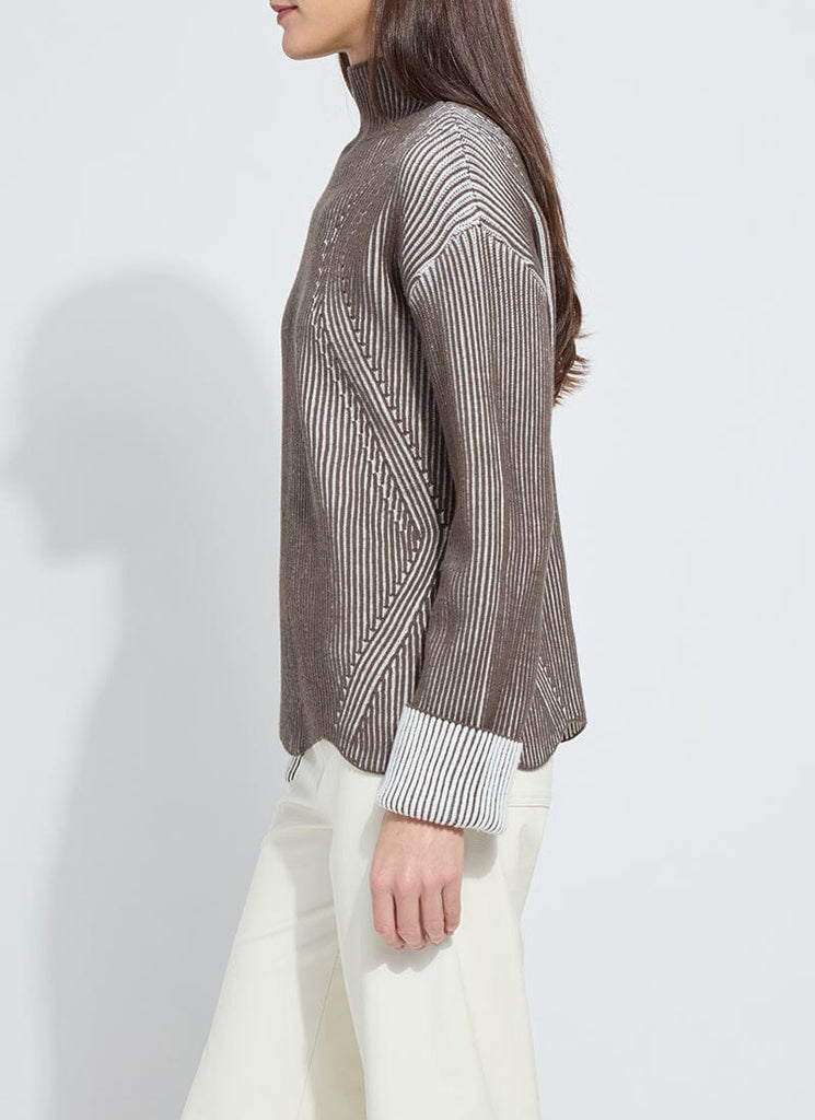Hyacinth Scallop Edge Sweater
