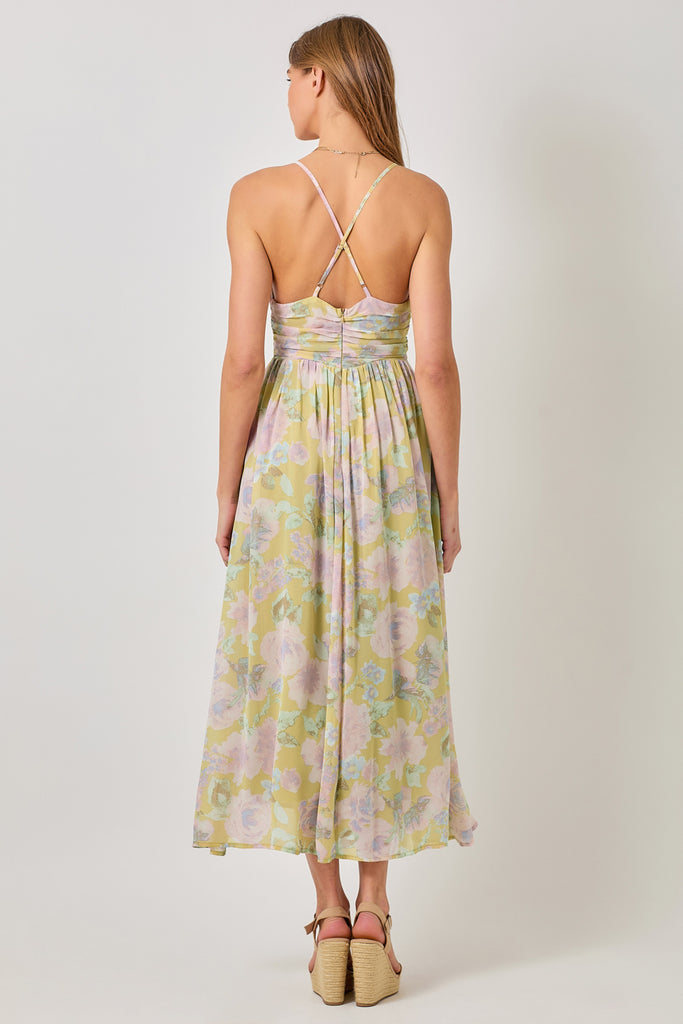 Lemon Green Dress