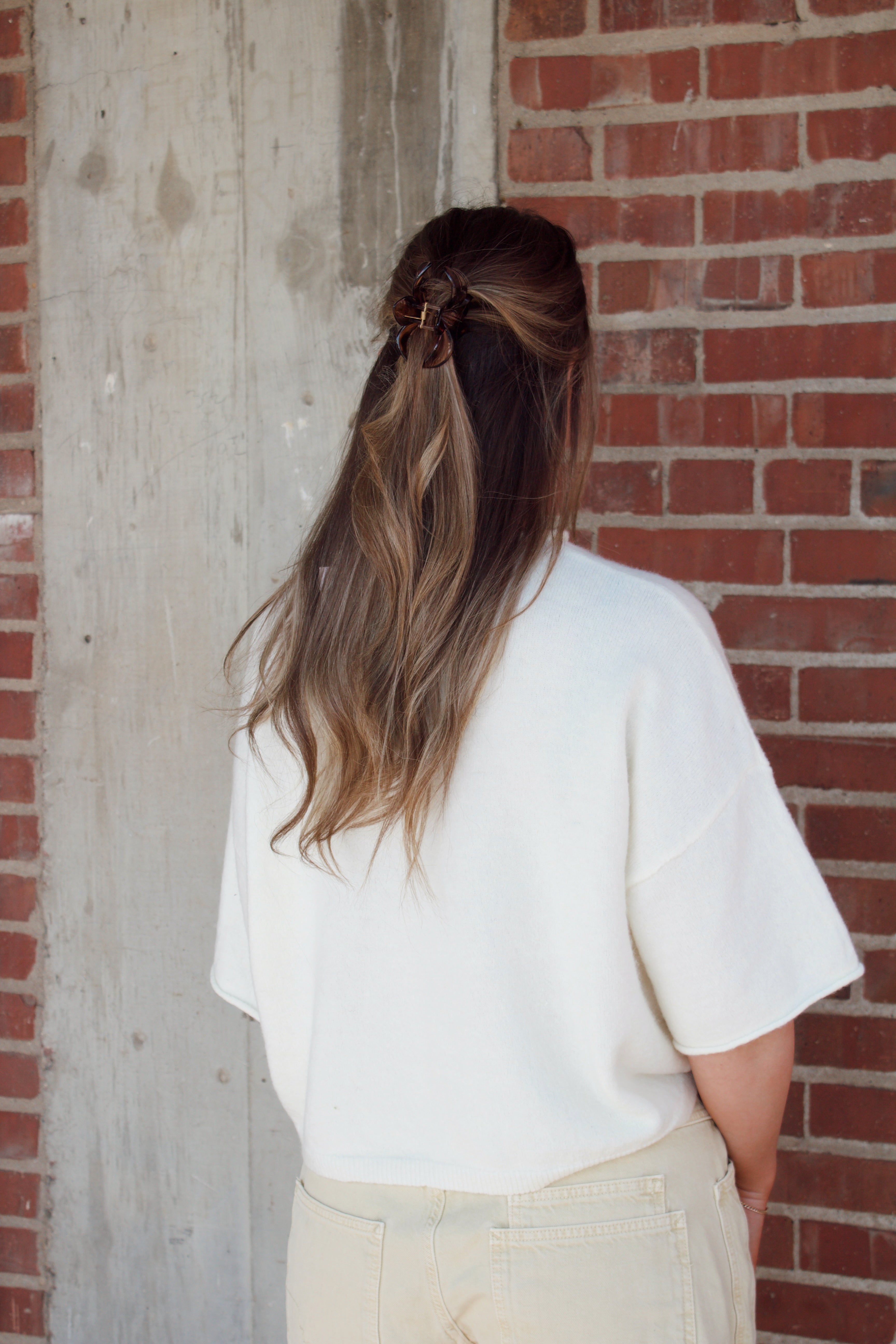 Short Sleeve Cardi Ivory | Threads