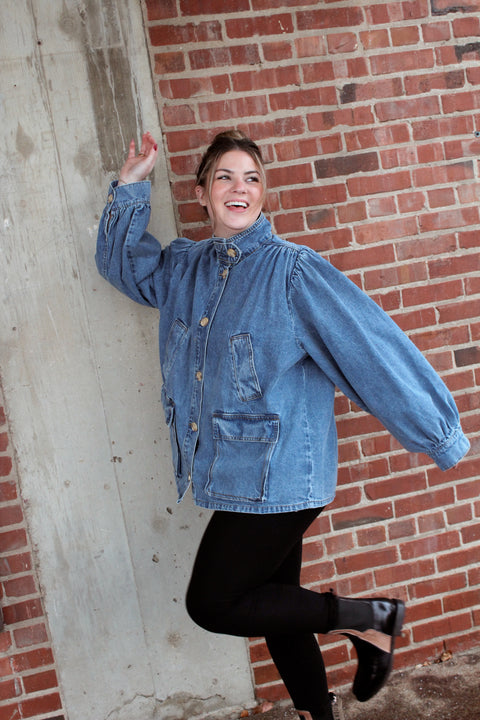 Denim Marceline Jacket | Threads