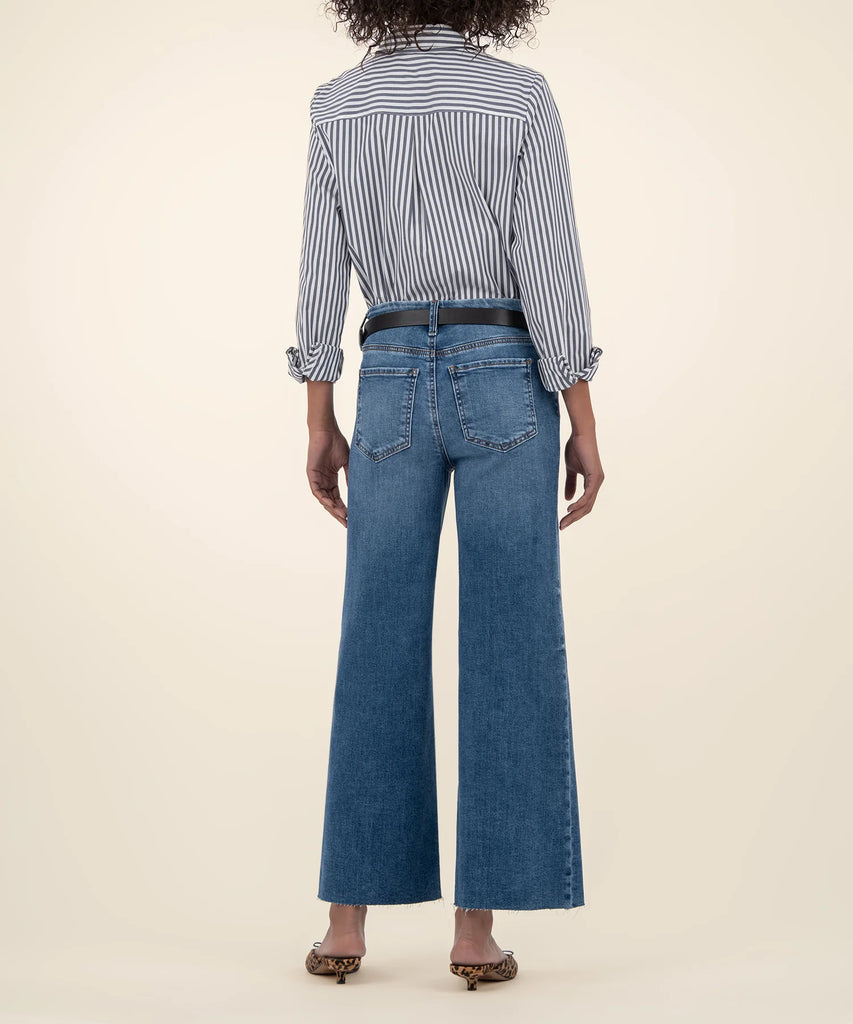 Meg High Rise Toughness Wash Denim